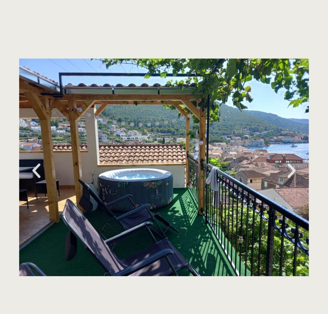 Panoramic View With Jacuzzi Apartment Vis Exterior photo